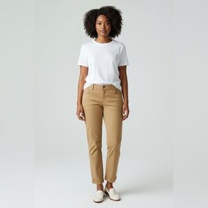 J. Crew Slim Broken-In Boyfriend Chino Pants Brown Size 35 /20 Plus NWT H5808